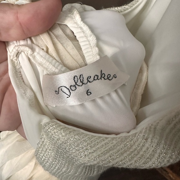 Size 6 girls doll cake dress #B11 - Picture 4 of 4